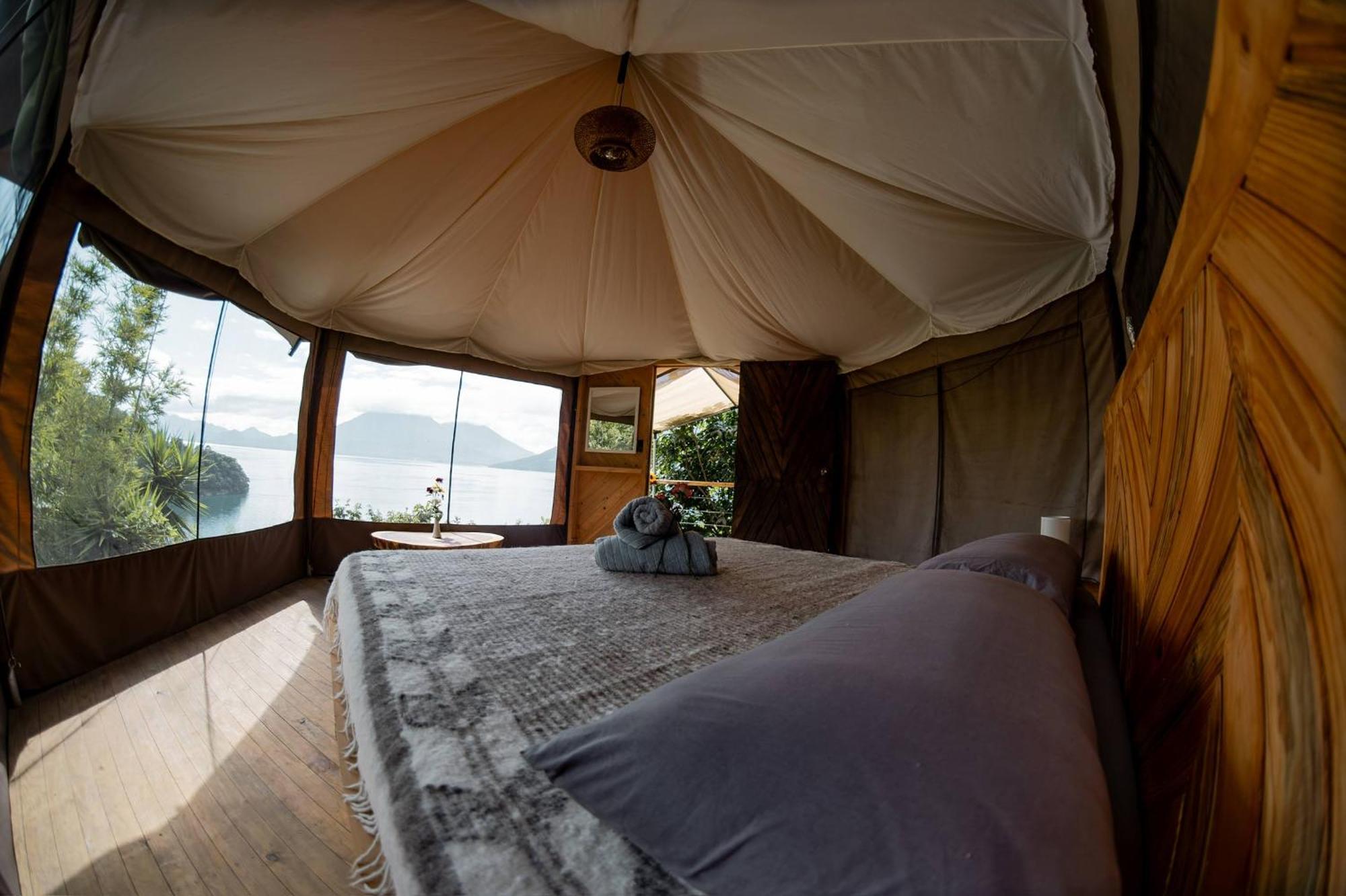Fuego Atitlan Eco-Hotel San Marcos La Laguna Eksteriør bilde
