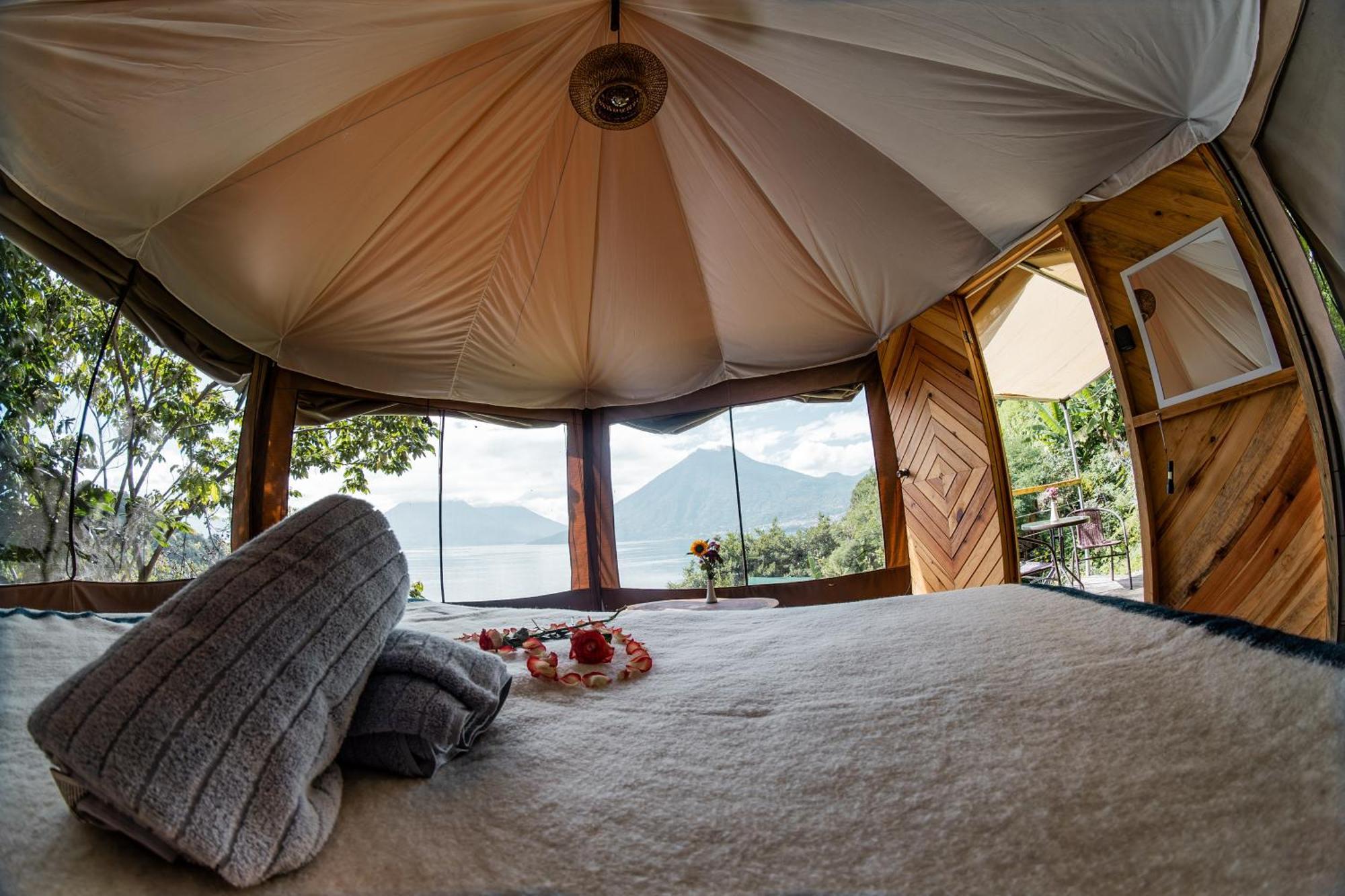 Fuego Atitlan Eco-Hotel San Marcos La Laguna Eksteriør bilde
