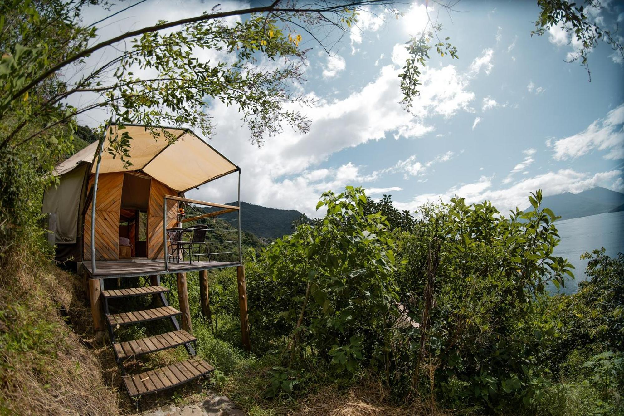Fuego Atitlan Eco-Hotel San Marcos La Laguna Eksteriør bilde