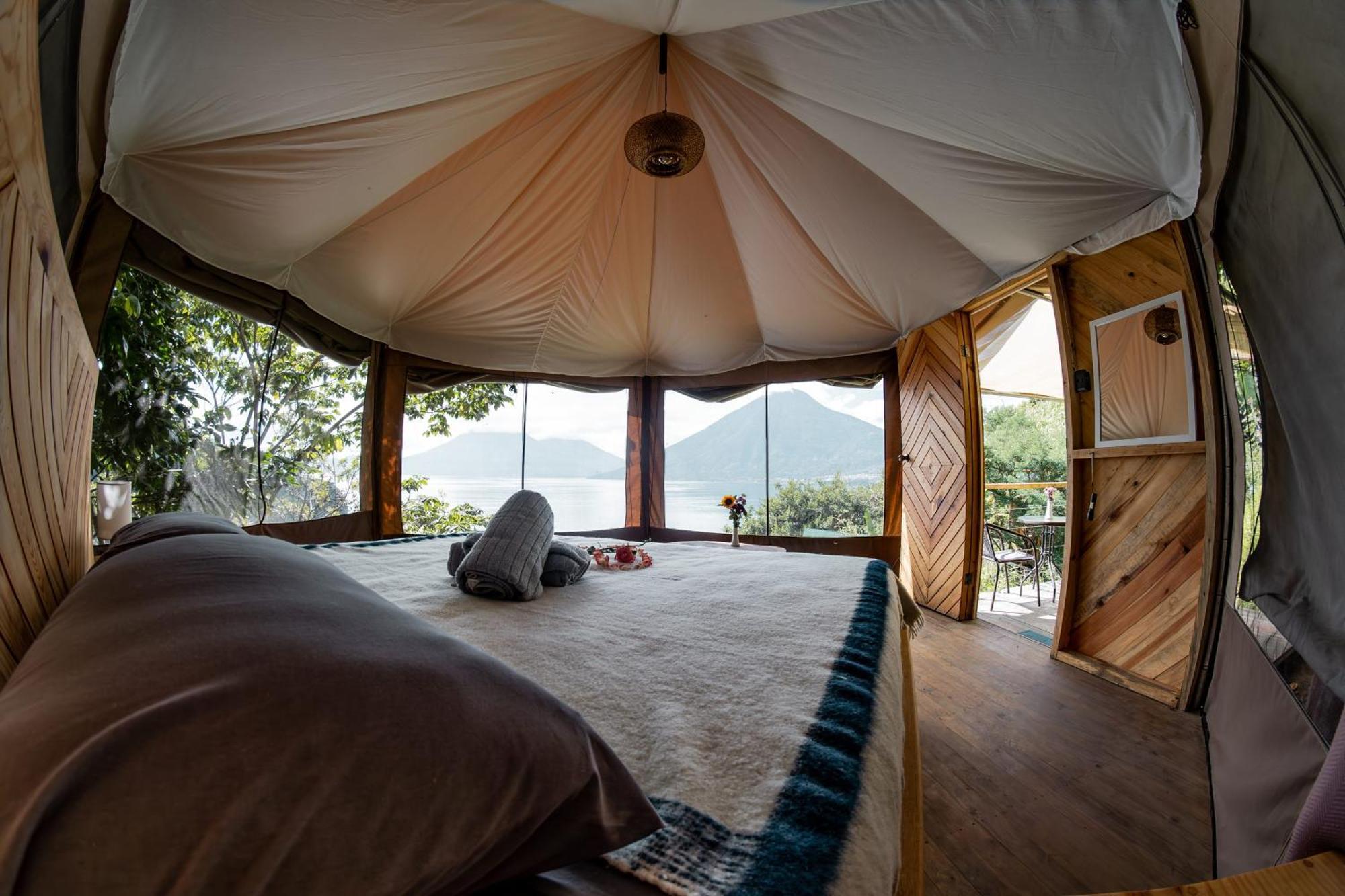 Fuego Atitlan Eco-Hotel San Marcos La Laguna Eksteriør bilde