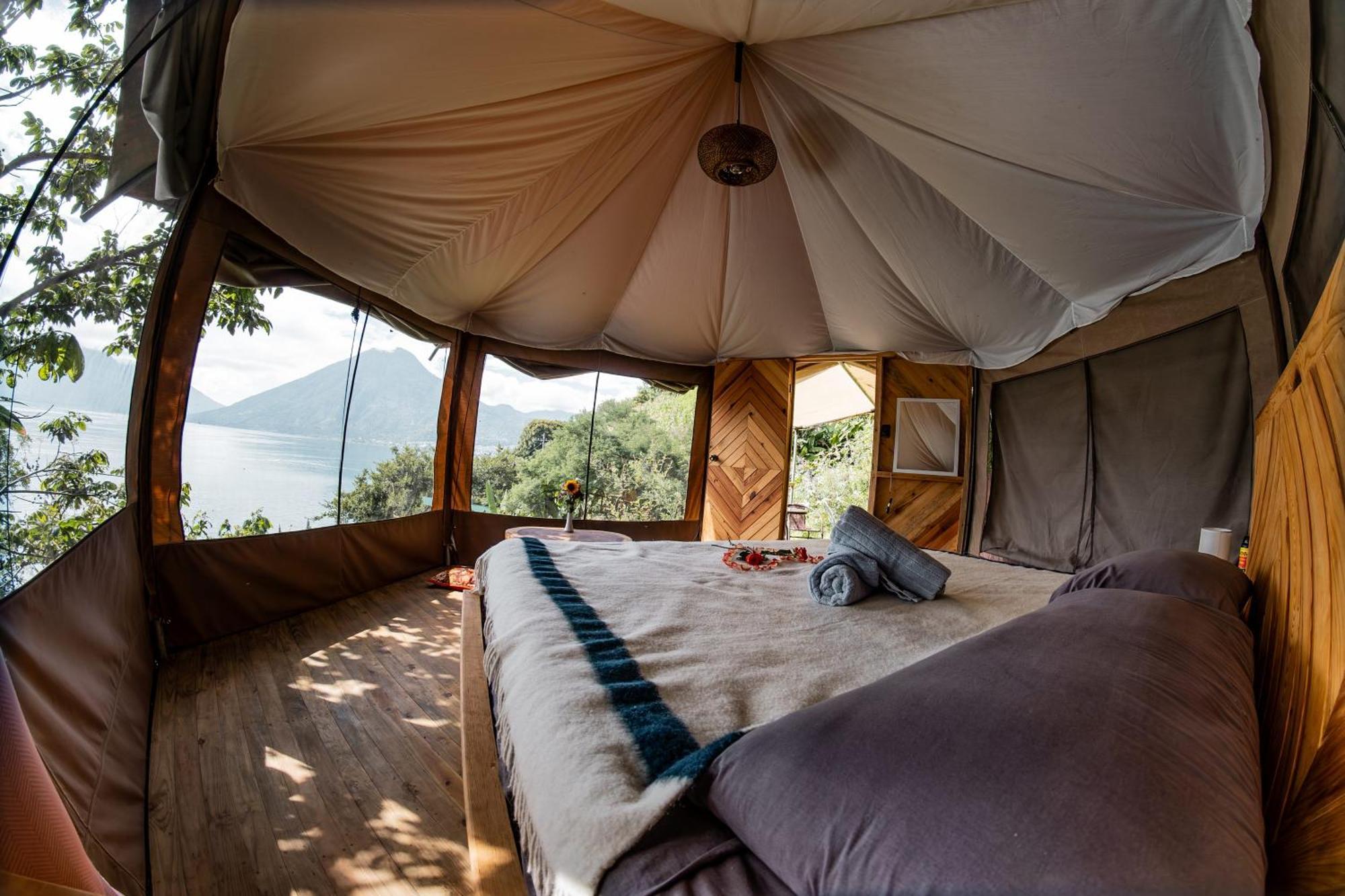 Fuego Atitlan Eco-Hotel San Marcos La Laguna Eksteriør bilde