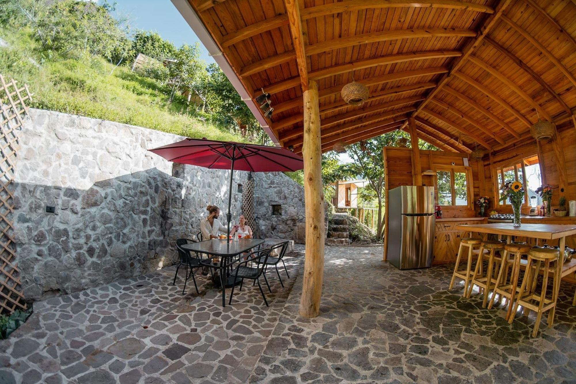 Fuego Atitlan Eco-Hotel San Marcos La Laguna Eksteriør bilde