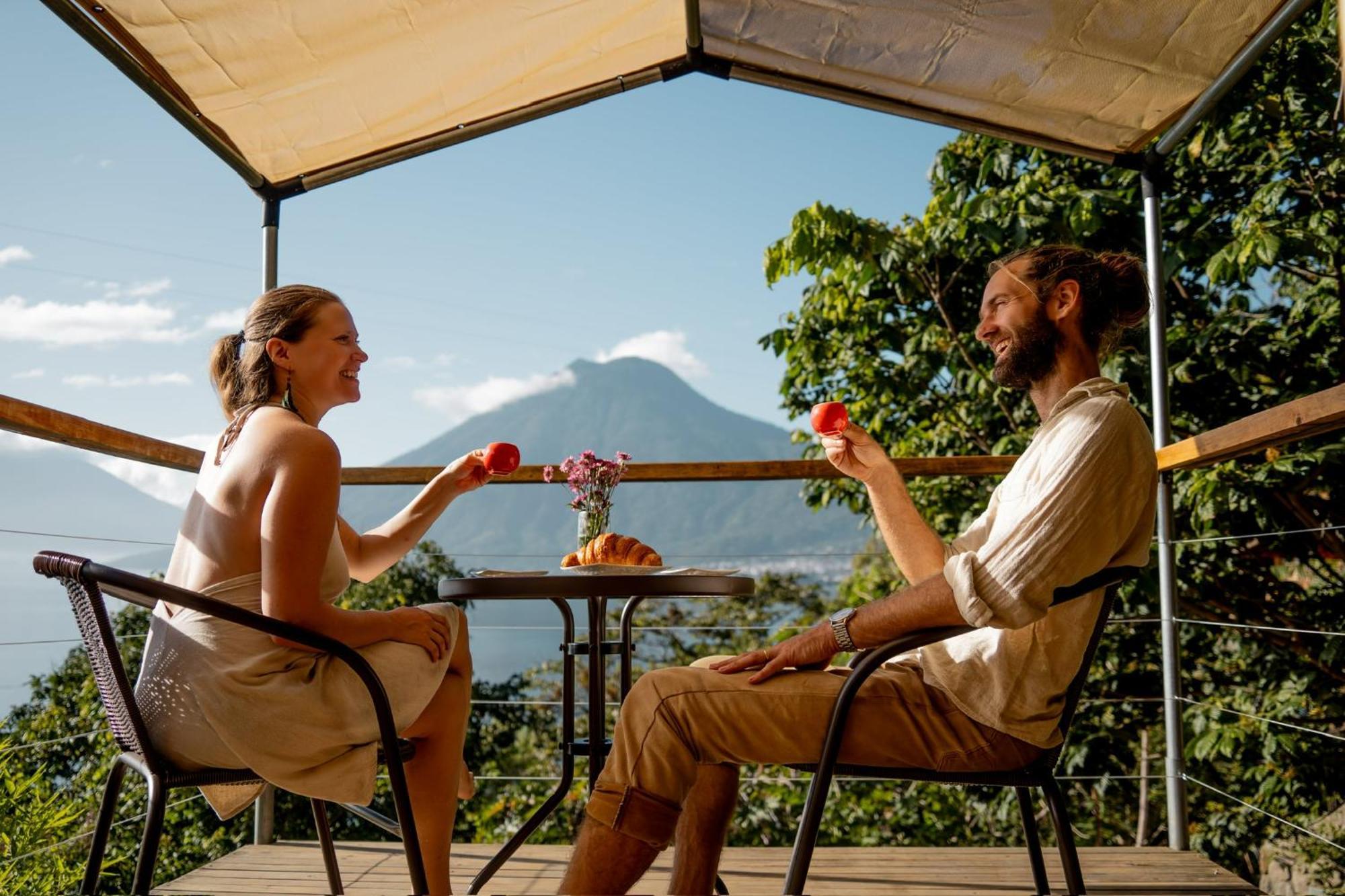 Fuego Atitlan Eco-Hotel San Marcos La Laguna Eksteriør bilde